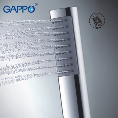 Лейка для душа Gappo G02, хром купить в интернет-магазине Азбука Сантехники