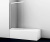 Стеклянная шторка на ванну WasserKRAFT Main 41S02-100 купить в интернет-магазине Азбука Сантехники