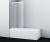 Стеклянная шторка на ванну WasserKRAFT Main 41S02-100L Matt glass купить в интернет-магазине Азбука Сантехники