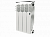Радиатор биметаллический RoyalThermo Revolution Bimetall 350 белый, 4 секции купить в интернет-магазине Азбука Сантехники