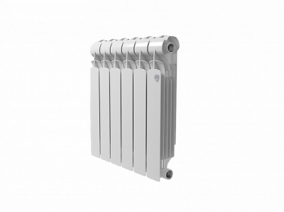 Радиатор биметаллический RoyalThermo Indigo Super+ белый, 6 секций купить в интернет-магазине Азбука Сантехники