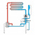Котел газовый настенный двухконтурный Ferroli Divatech D C24 (Ex), 7—23,5 кВт, с открытой камерой сгорания купить в интернет-магазине Азбука Сантехники