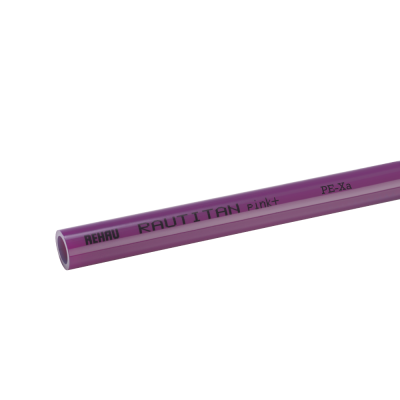 Отопительная труба Rehau RAUTITAN pink plus Ø 25 × 3,5 мм (бухта 50 м) купить в интернет-магазине Азбука Сантехники