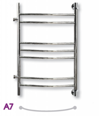 Полотенцесушитель водяной ЭРАТО А7 БП 1000 × 400, с боковым подключением купить в интернет-магазине Азбука Сантехники