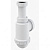 Сифон для мойки AlcaPlast A443-DN50/40, с накидной гайкой 1 1/2", без выпуска купить в интернет-магазине Азбука Сантехники