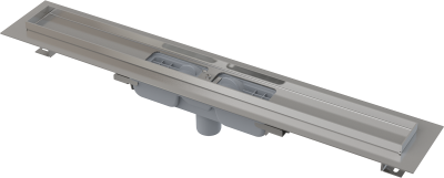 Душевой лоток AlcaPlast APZ1101-650 Low, с вертикальным выпуском купить в интернет-магазине Азбука Сантехники