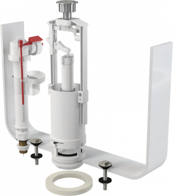 Выпускной комплект AlcaPlast SA2000SK-3/8" с нижней подводкой и металлической резьбой купить в интернет-магазине Азбука Сантехники