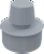 Клапан вентиляционный AlcaPlast 75 мм купить в интернет-магазине Азбука Сантехники