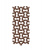 Дизайн-радиатор Varmann Abstract 1410x600 коричневый RAL 8024 купить в интернет-магазине Азбука Сантехники