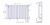 Стальной трубчатый радиатор КЗТО Гармония А40-1 500 / 11 секций с нижней правой подводкой купить в интернет-магазине Азбука Сантехники