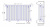 Стальной трубчатый радиатор КЗТО Гармония С40-2 500 / 12 секций с нижней подводкой купить в интернет-магазине Азбука Сантехники