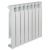 Алюминиевый секционный радиатор Tenrad 500/80 4-секции купить в интернет-магазине Азбука Сантехники