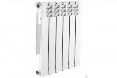 Алюминиевый радиатор Ogint Delta Plus 350 10 секций купить в интернет-магазине Азбука Сантехники