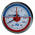 Термоманометр горизонтальный Millennium Ø 80 мм, 1/2", 10 бар, 0–120 °C купить в интернет-магазине Азбука Сантехники