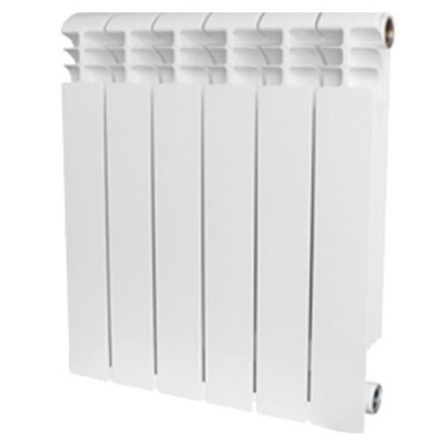 Радиатор биметаллический STOUT Vega 500 BM, 4 секции, белый купить в интернет-магазине Азбука Сантехники