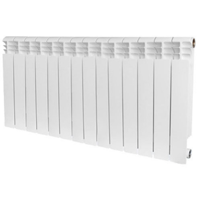 Радиатор биметаллический STOUT Vega 500 BM, 14 секций, белый купить в интернет-магазине Азбука Сантехники