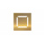 Трап Berges PLATZ Norma 100 × 100, золото глянец, S-сифон D50/105 H50, вертикальный купить в интернет-магазине Азбука Сантехники