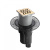 Трап Berges PLATZ Antik 100 × 100, золото глянец, S-сифон D50/105 H50, вертикальный купить в интернет-магазине Азбука Сантехники