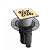 Трап Berges PLATZ Antik 150 × 150, золото глянец, S-сифон D50/105 H50, вертикальный купить в интернет-магазине Азбука Сантехники