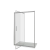 Душевая дверь в нишу Good Door ORION WTW-PD-130-C-CH, с прозрачным стеклом купить в интернет-магазине Азбука Сантехники