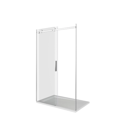 Душевая дверь в нишу Good Door PUERTA WTW-140-C-CH, с прозрачным стеклом купить в интернет-магазине Азбука Сантехники