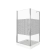 Душевой уголок Good Door FANTASY CR-90-F-CH, с прозрачным стеклом с зеркальным рисунком купить в интернет-магазине Азбука Сантехники