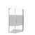 Душевой уголок Good Door FANTASY PNT-90-F-CH, с прозрачным стеклом с зеркальным рисунком купить в интернет-магазине Азбука Сантехники