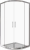 Душевой уголок Good Door LATTE R-100-C-WE, с прозрачным стеклом купить в интернет-магазине Азбука Сантехники