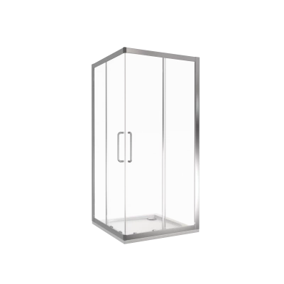 Душевой уголок Good Door NEO CR-90-C-CH, с прозрачным стеклом купить в интернет-магазине Азбука Сантехники