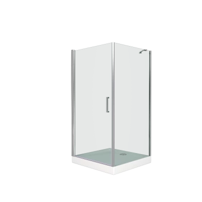 Душевой уголок Good Door PANDORA CR-80-C-CH, с прозрачным стеклом купить в интернет-магазине Азбука Сантехники