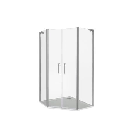 Душевой уголок Good Door PANDORA PNT-TD-100-C-CH, с прозрачным стеклом купить в интернет-магазине Азбука Сантехники