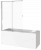 Шторка на ванну Good Door SCREEN SL-100-C-CH (2 створчатая сдвижная со скрытым доводчиком) купить в интернет-магазине Азбука Сантехники
