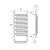 Полотенцесушитель водяной Point Юпитер Премиум, 500 × 800 купить в интернет-магазине Азбука Сантехники