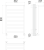 Полотенцесушитель водяной Terminus Хендрикс П8 500 × 800 купить в интернет-магазине Азбука Сантехники