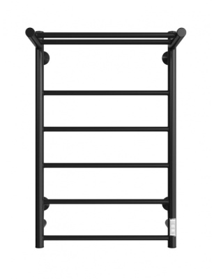 Полотенцесушитель электрический ДВИН Fj neo 80/50, черный матовый купить в интернет-магазине Азбука Сантехники