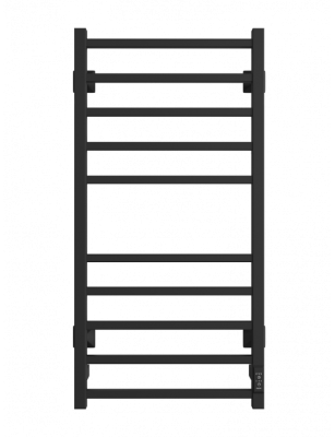 Полотенцесушитель электрический ДВИН L plaza neo 60/50, черный матовый купить в интернет-магазине Азбука Сантехники