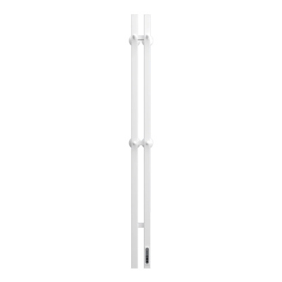 Полотенцесушитель электрический Larusso Прайм Дуэт П3 80 × 1200, белый (RAL 9003) купить в интернет-магазине Азбука Сантехники