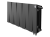 Радиатор биметаллический Royal Thermo PianoForte 300 VDR Noir Sable, с нижним подключением, 10 секций (черный) купить в интернет-магазине Азбука Сантехники