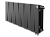 Радиатор биметаллический Royal Thermo PianoForte 300 VDR Noir Sable, с нижним подключением, 12 секций (черный) купить в интернет-магазине Азбука Сантехники