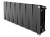 Радиатор биметаллический Royal Thermo PianoForte 300 VDR Noir Sable, с нижним подключением, 14 секций (черный) купить в интернет-магазине Азбука Сантехники