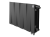 Радиатор биметаллический Royal Thermo PianoForte 300 VDR Noir Sable, с нижним подключением, 6 секций (черный) купить в интернет-магазине Азбука Сантехники