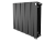 Радиатор биметаллический Royal Thermo PianoForte 500 VDR Noir Sable, с нижним подключением, 10 секций (черный) купить в интернет-магазине Азбука Сантехники