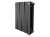 Радиатор биметаллический Royal Thermo PianoForte 500 VDR Noir Sable, с нижним подключением, 6 секций (черный) купить в интернет-магазине Азбука Сантехники