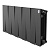 Радиатор биметаллический RoyalThermo PianoForte 300 Noir Sable 10 секций (черный) купить в интернет-магазине Азбука Сантехники