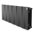 Радиатор биметаллический RoyalThermo PianoForte 300 Noir Sable 12 секций (черный) купить в интернет-магазине Азбука Сантехники
