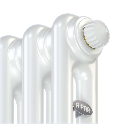 Радиатор стальной трубчатый RIFAR TUBOG VENTIL 2057-14-DV1, с нижним подключением, цвет-RAL 9016 (белый) купить в интернет-магазине Азбука Сантехники