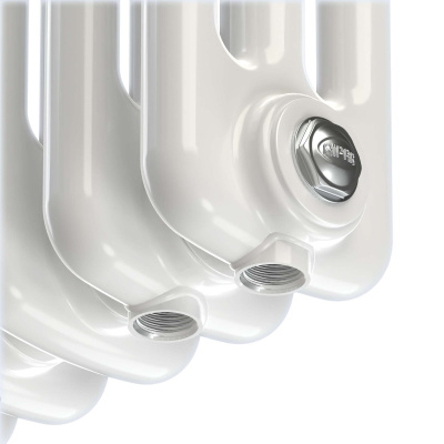 Радиатор стальной трубчатый RIFAR TUBOG VENTIL 3180-06-DV1, с нижним подключением, цвет-RAL 9016 (белый) купить в интернет-магазине Азбука Сантехники