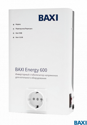Инверторный стабилизатор для котельного оборудования BAXI Energy 600 купить в интернет-магазине Азбука Сантехники