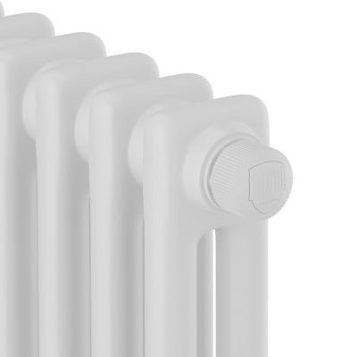 Дизайн-радиатор Royal Thermo Insignia VC2180 - 08 секций, RAL9016 (белый) с нижним подключением купить в интернет-магазине Азбука Сантехники