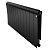 Радиатор биметаллический Royal Thermo Infinity 500 Noir Sable 12 секций (черный) с боковым подключением купить в интернет-магазине Азбука Сантехники
